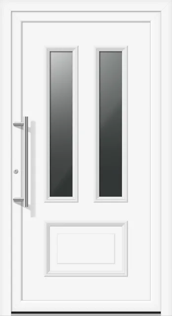 Haustüren PVC – Edition Achim 5545 weiss