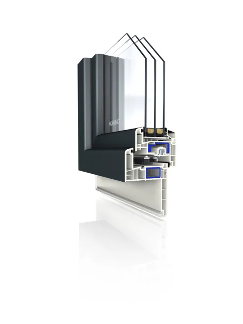 Fenster PVC – 7K 3D 6031 x 6055