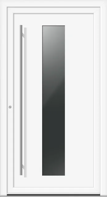 Haustüren PVC – Edition Martin 7740 weiss