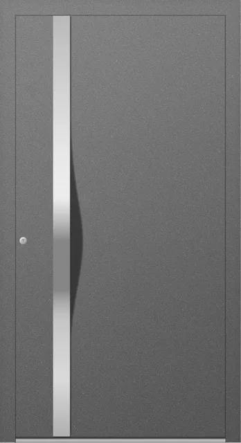 Haustüren Aluminium – Edition Laura RAL 9007 FS