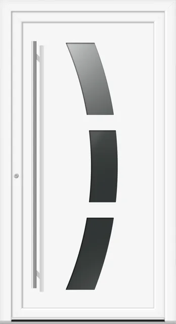 Haustüren PVC – Edition Felix 7048 weiss
