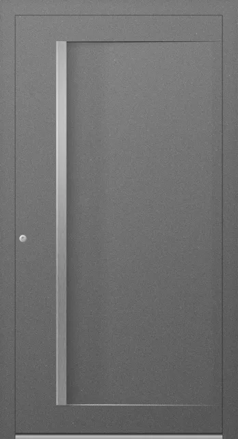 Haustüren Aluminium – Edition Lucy RAL 9007 FS