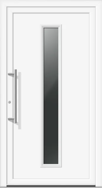 Haustüren PVC – Edition Oskar 5177 weiss