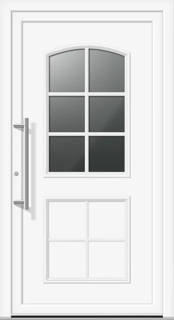 Haustüren PVC – Edition Joseph 5104 weiss