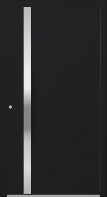 Haustüren Aluminium – Edition Laura RAL 9005 FS