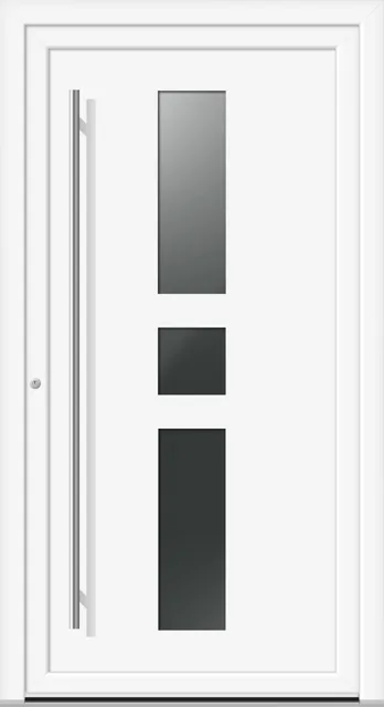 Haustüren PVC – Edition Fabian 7751 weiss