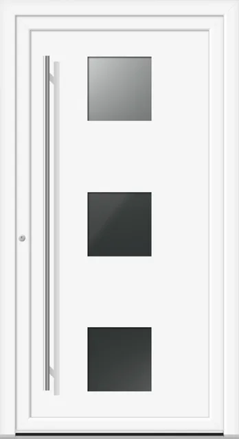 Haustüren PVC – Edition Louis 7746 weiss